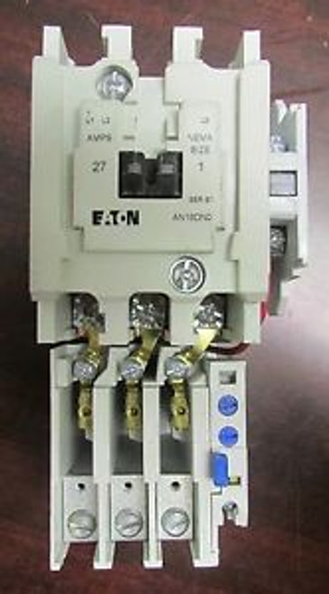 EATON CUTLER HAMMER Size 1 Starter AN16DN0A 110/120V Coil 27 AMP