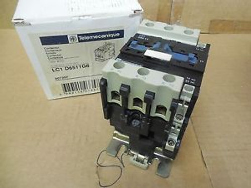 Telemecanique Contactor LC1 D6511G6 LC1D6511G6 120V Coil 50HP 460V New