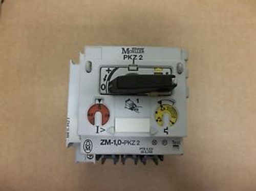 NEW KLOCKNER MOELLER MOTOR PROTECTOR PKZ2  ZM-1,0-PKZ2 1,0A A AMP W/NHI 11-PKZ2