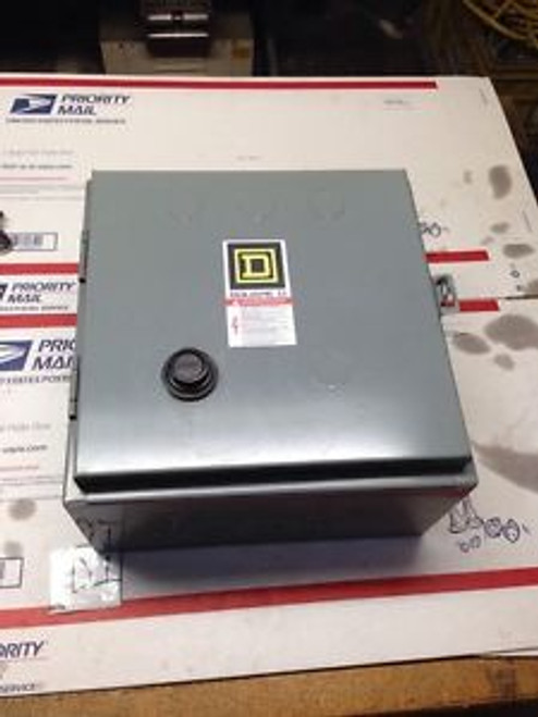 NEW Square D Starter Enclosure Class 8736 Type SB01 1 Phase Series A 115/230vac