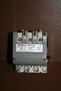 Contactor motor starter 45 A 600 VAC 3 pole 40FP32A Furnas