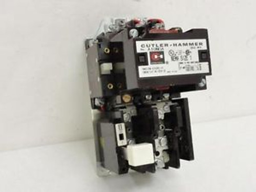 143223 New-No Box, Cutler-Hammer A10NOA Starter 27A 3PH 600V, Max Coil: 120V