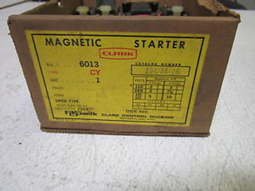 CLARK 13U31-76 MAGNETIC STARTER DAMAGED BOX NEW IN A BOX