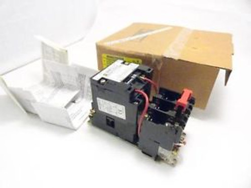 142106 New In Box, Square D 8536SC03V02S Motor Starter, NEMA Size 1, Coil 120Vac