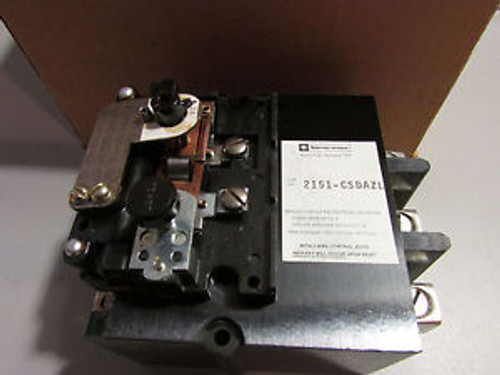 Gould Telemecanique 2151-CSDAZL 3 Phase Overload Relay 75-90 Adj. Amp Range