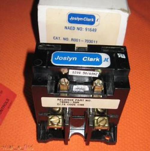 NEW Joslyn Clark R001-7030-11  Motor Starter Contactor  R001703011 40 Amp 600 V