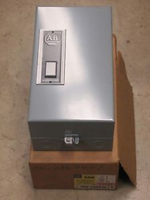 ALLEN BRADLEY 500-CAD930 SER. A SIZE SZ 2 115-120V COIL ENCLOSED CONTACTOR New