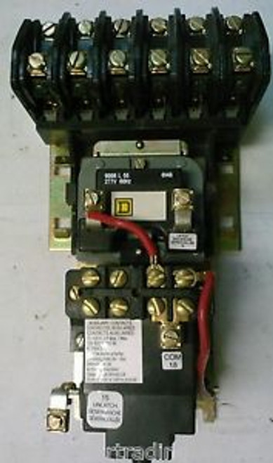 New Square D 8903LO60 Lighting Contactor w/ Auxiliary Contacts