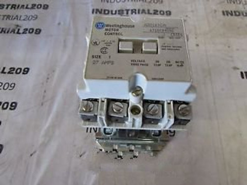 WESTINGHOUSE MOTOR CONTROL A201K1CA SIZE 1 NEW