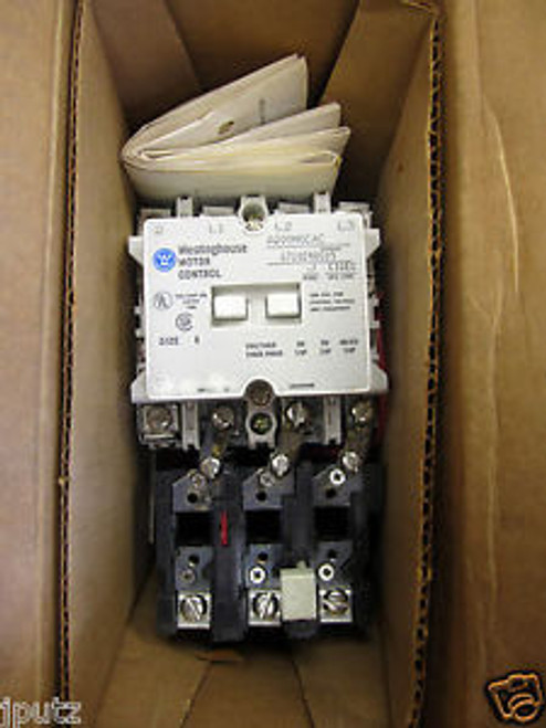 Westinghouse Size 0, 3 P, 600 V, Non-Reversing Starter - A200M0CAC - New