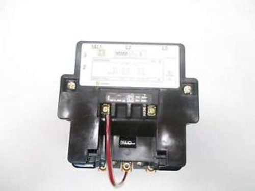 NEW SQUARE D 8502SEO2S 120V-AC 50HP 90A AMP SIZE 3 AC CONTACTOR D435049