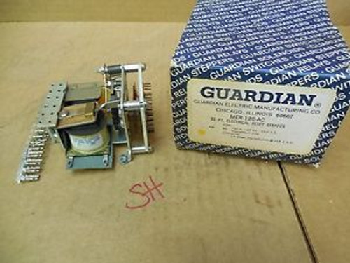 Guardian 21 PT Electrical Reset Stepper MER-120-AC 110 ? Ohms 120 Amp New