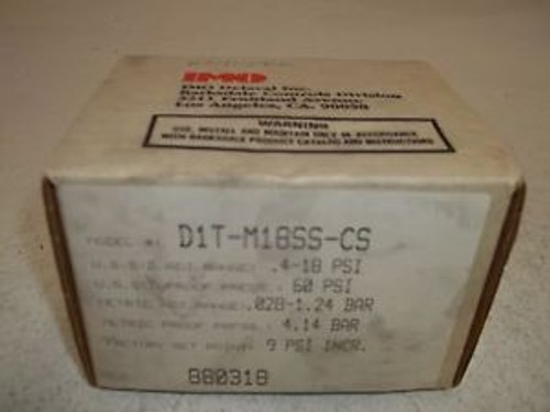 BARKSDALE D1T-M18SS-CS DIAPHRAGM SWITCH NEW IN A BOX