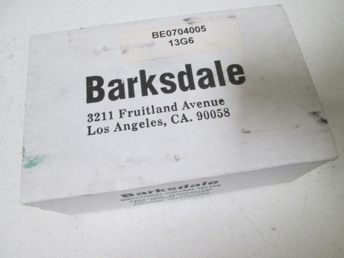 BARKSDALE C9612-3-CS PISTON SWITCH NEW IN A BOX