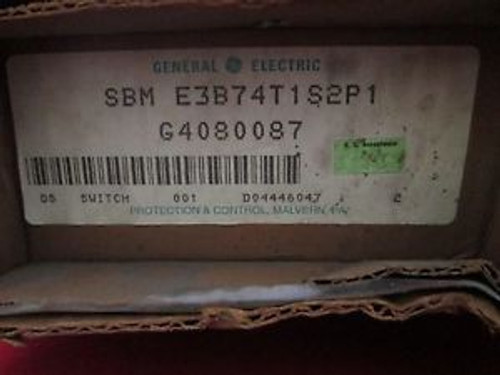 General Electric  E3B74T1S2P1 SBM Switch new