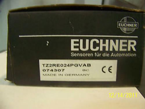 EUCHNER SAFETY INTERLOK SWITCH  PN:  TZ2RE024PGVAB    074307   NEW