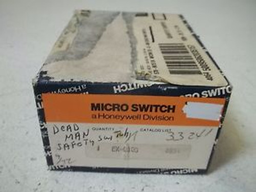 MICRO SWITCH EX-Q800 EXPLOSION PROOF SWITCH BLUE BOX DAMAMGE BOXNEW IN A BOX