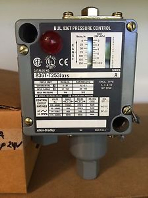 ALLEN BRADLEY 836TT253JX15, MISSING LAMP