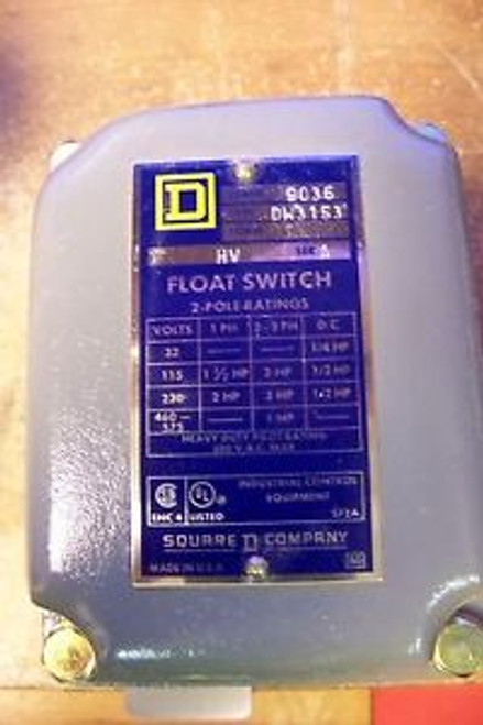 New Square D 9036DW31S3 Float Switch