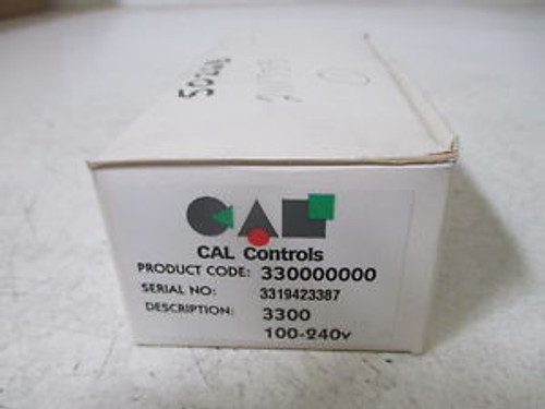 CAL CONTROLS 330000000 TEMPERATURE CONTROLLER NEW IN A BOX