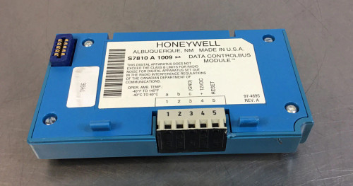 Honeywell Data Controlbus Module S7810 A 1009 Burner