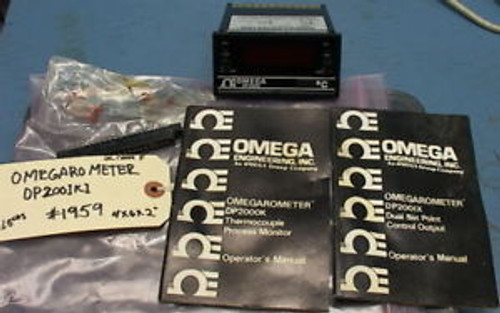 Omegarometer DP2001K1 Thermocouple Process Monitor 1260