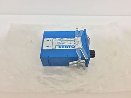 NEW FESTO TIMER PZVT-120-SEC PZVT120SEC 177616 2-6 BAR 29-87 PSI