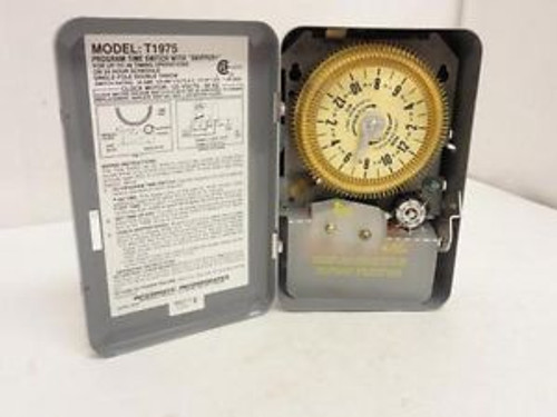 146743 New-No Box, Intermatic T1975-8 Multiple Operation Timer 24HR 20A 125-480V