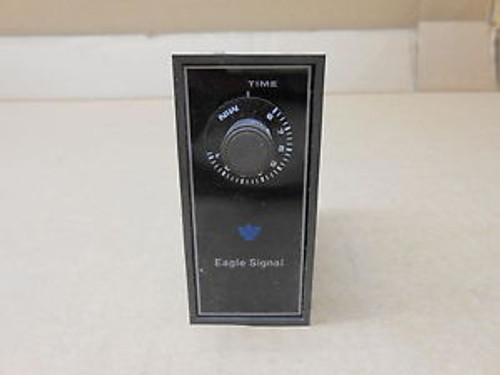 1 NEW EAGLE SIGNAL DG108A302 ELECTRONIC TIMER 120 VAC