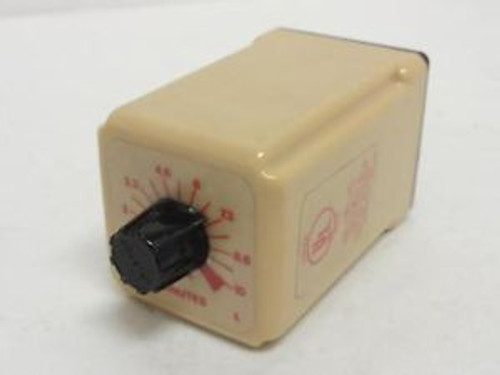 146592 Old-Stock, AGASTAT SCCLCO22XXALXA Timing Relay, 0.33-10m, 120VAC/DC