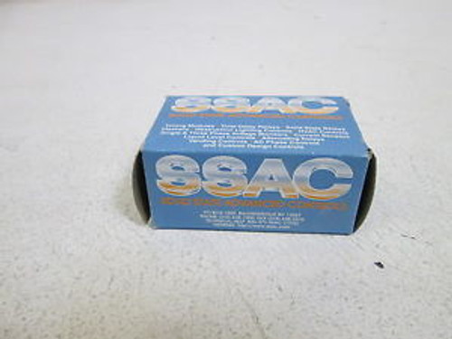 SSAC SOLID STATE ON/OFF TIMER 120VAC TDR4A12 NEW IN BOX