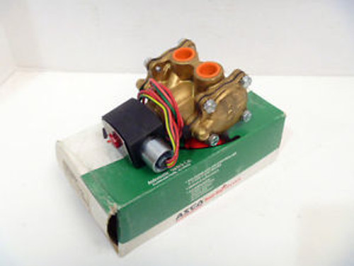 1/2 ASCO Red Hat II EF 8316G64 3W NC Solenoid Valve NEW IN BOX