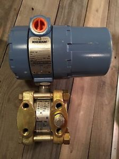 Rosemount Alphaline Pressure Transmitter 1151 GP6E12M1B1 NOS? 100 PSI