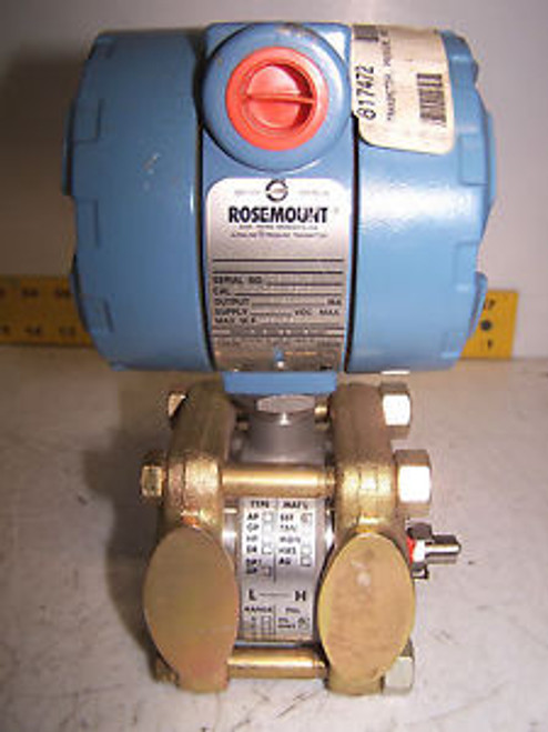 NEW ROSEMOUNT 1151 PRESSURE TRANSMITTER 1151GP7E12S1B1