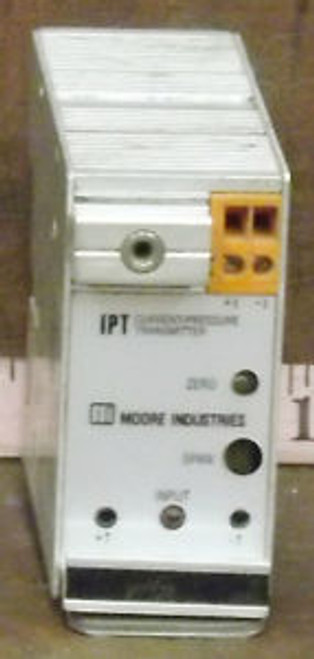 1 NEW MOORE IPT/4-20MA/3-15PSIG/20PSI-FA3 IPT CURRENT PRESSURE TRANSMITTER