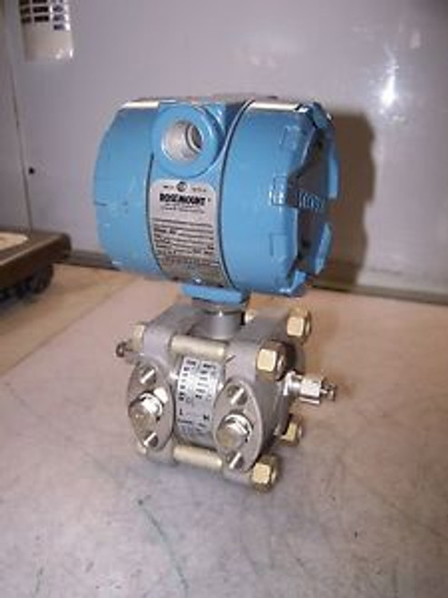 NEW ROSEMOUNT 1/4 ALPHALINE PRESSURE TRANSMITTER 45 VDC 1151DP5E22B3D1