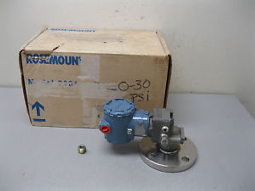 Rosemount 3001 C3A22A1AE5T1 Pressure Transmitter 2 150# Flange NEW F1 1626