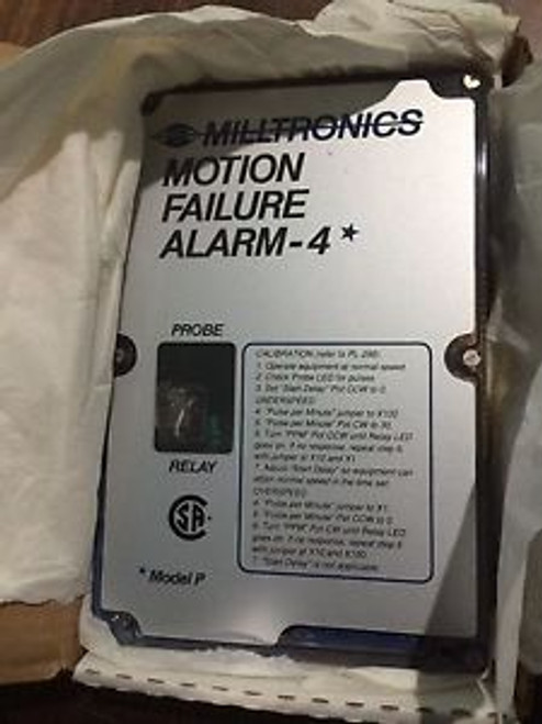 MILLTRONICS MOTION FAILURE ALARM MFA 4P