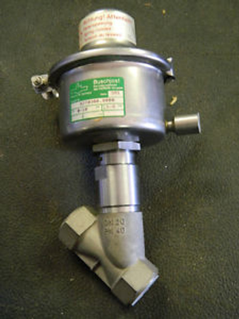 Herion SS Actuated Angle Seat Valve 8270300.000 Stainless New
