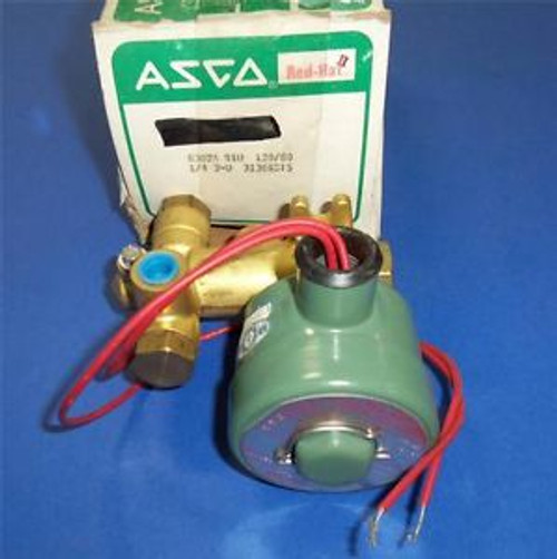 ASCO 1/4, 120V, 60Hz, SOLENOID VALVE 8302A 81U NEW