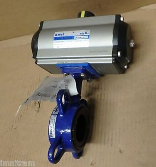 KSB AMRI, ISORIA 16 butterfly valve 3G6K6XC/PN16  with C-Series Actuator