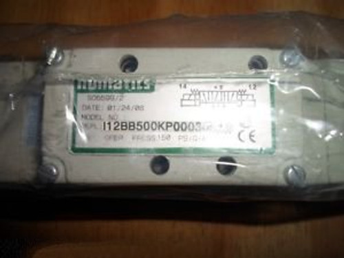NUMATIC I12BB500KP00030 SOLENOID VALVE 120 VAC NEW IN PACKAGE