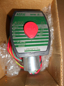 ASCO Red Hat Solenoid Valve 8342G3 120/60 4 Way Solenoid Valve 3/8