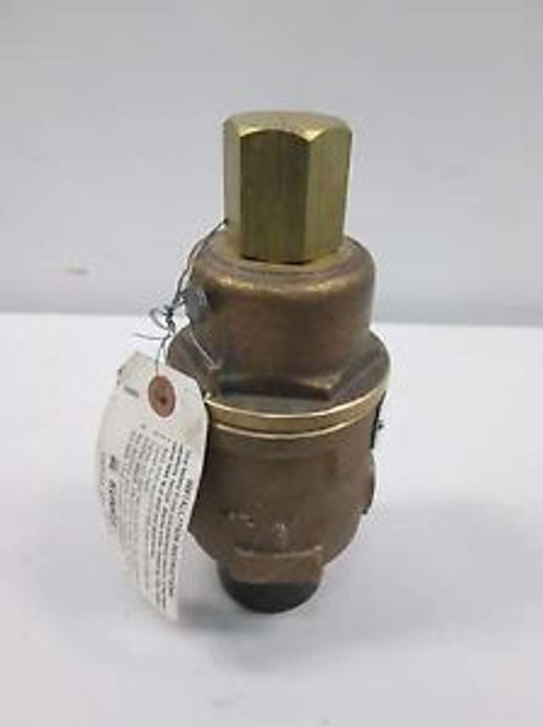 NEW KUNKLE 20-G01-MG 75PSI 1-1/2 IN 84GPM BRONZE THREADED RELIEF VALVE D406187