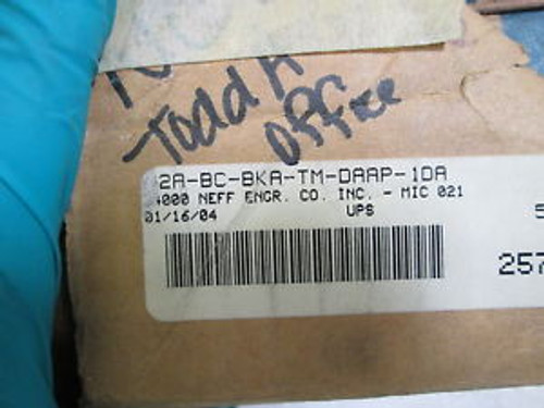 MAC VALVE 82A-BC-BKA-TM-DAAP-1DA NEW IN BOX