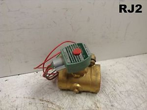 New ASCO Red Hat 2-Way Solenoid Valve 8210G008 1-1/4 NPT