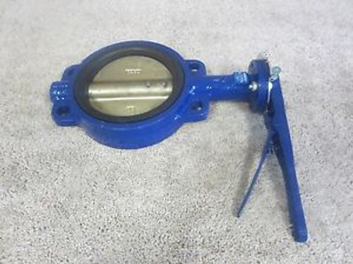 NewCO N200135LH NEW  6 BUTTERFLY CAST IRON WATER VALVE WITH LEVER #7217