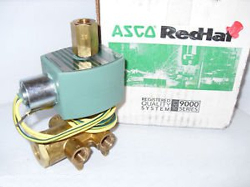 NEW ASCO HT8345G001 4-Way SOLENOID VALVE 1/4120Vac New