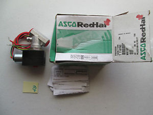 NEW IN BOX ASCO RED HAT SOLENOID VALVE EF8210G036V T715782 3/8 2W NC 242