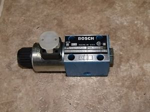 Bosch 9810231438 Solenoid Operated Control Valve 081WV06P1V1012WS024/00 24V COIL